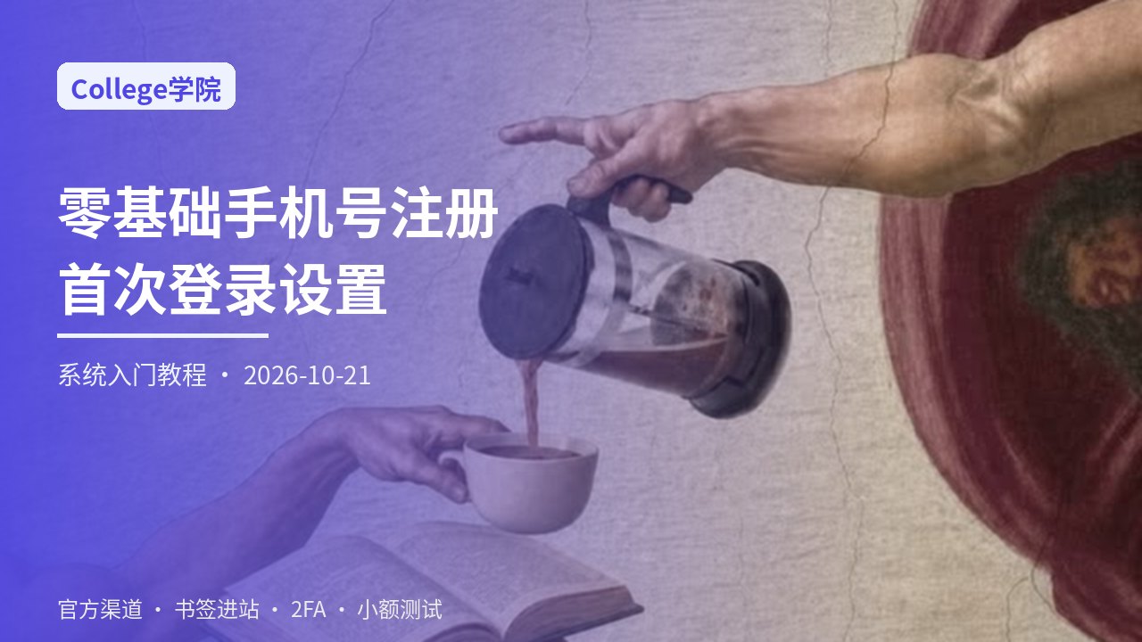 零基础手机号注册交易所账户总览